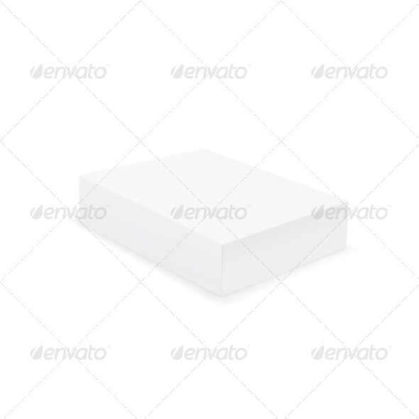 GraphicRiver White Box Vector 7631606 GraphicRiver White Box Vector 7631606
