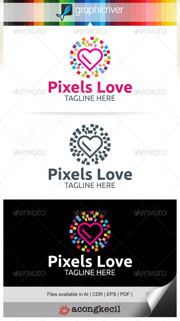 GraphicRiver Pixels Love 7634307 GraphicRiver Pixels Love 7634307