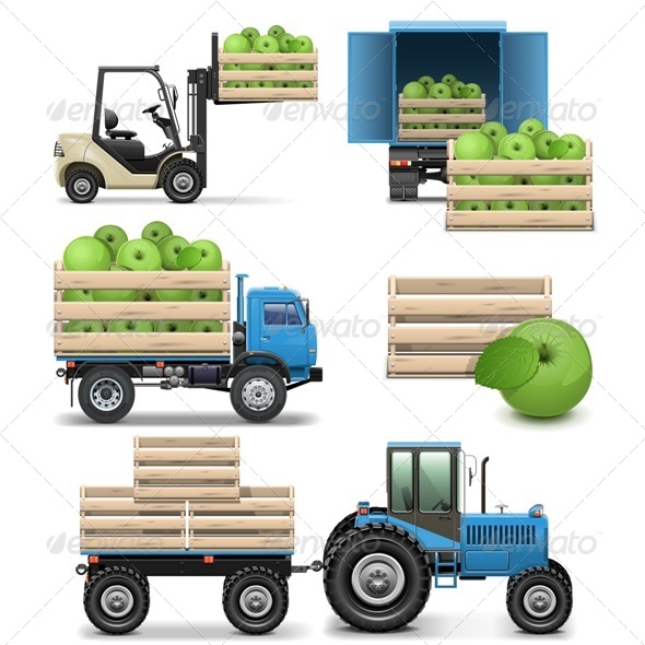 GraphicRiver Vector Agricultural Icons 7636836 GraphicRiver Vector Agricultural Icons 7636836