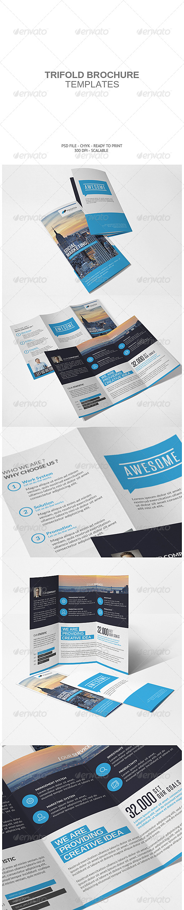 GraphicRiver Corporate Tri-fold Brochure 7637626 GraphicRiver Corporate Tri-fold Brochure 7637626