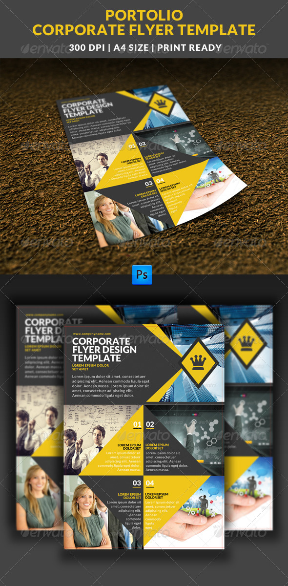 GraphicRiver Portolio Corporate Flyer Template 7640082 GraphicRiver Portolio Corporate Flyer Template 7640082