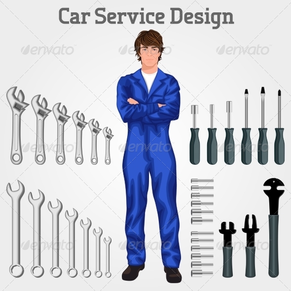 Young Man Mechanic (Industries)