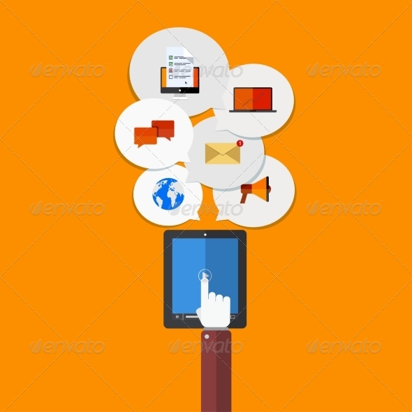 GraphicRiver vector modern flat icons set mobile services 7641067 GraphicRiver vector modern flat icons set mobile services 7641067