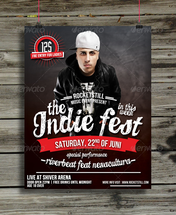 GraphicRiver Wavll Flyer Template 7642780 GraphicRiver Wavll Flyer Template 7642780