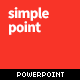 Simple Point Presentation Template Simple Point Presentation Template - GraphicRiver Item for Sale
