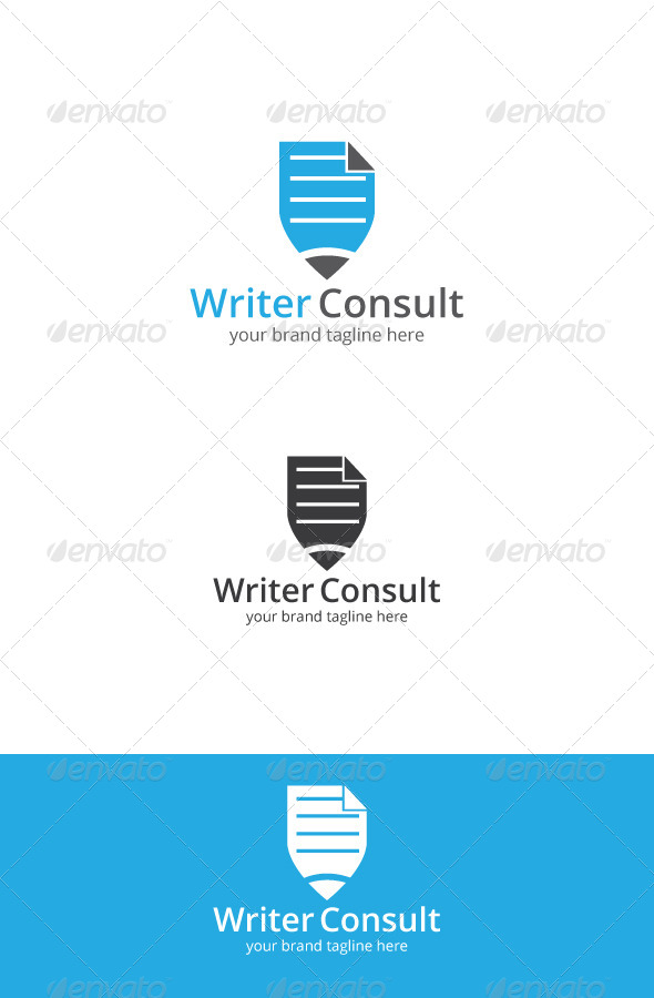 GraphicRiver Writer Consult Logo 7648201 GraphicRiver Writer Consult Logo 7648201