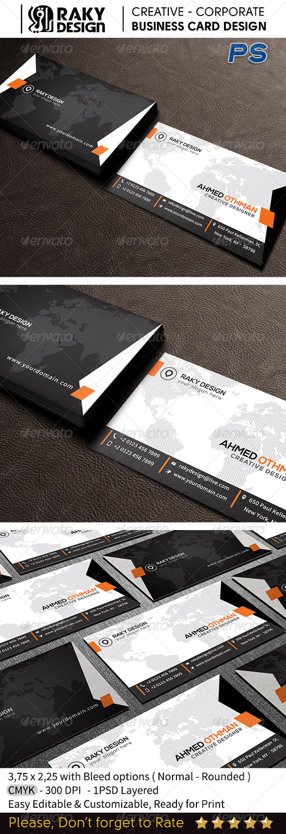 GraphicRiver Modern Corporate Business Card RD15 7649877 GraphicRiver Modern Corporate Business Card RD15 7649877