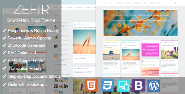ThemeForest Zefir Simple and Clean WordPress Blog Theme 7650213 ThemeForest Zefir Simple and Clean WordPress Blog Theme 7650213