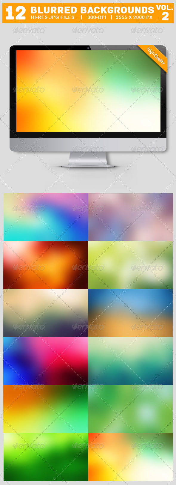 GraphicRiver Blurred Backgrounds Vol.2 7655665 GraphicRiver Blurred Backgrounds Vol.2 7655665