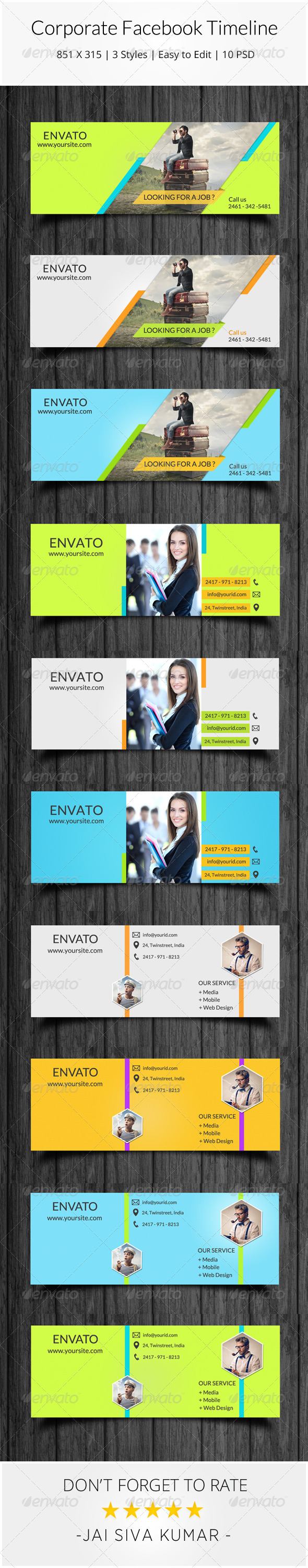 Corporate Facebook Timeline (Facebook Timeline Covers)