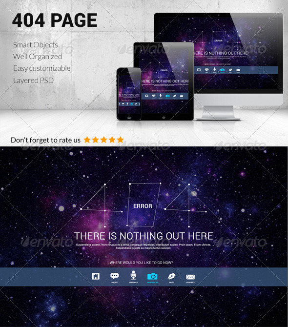 GraphicRiver Creative 404 Template 7660429 GraphicRiver Creative 404 Template 7660429
