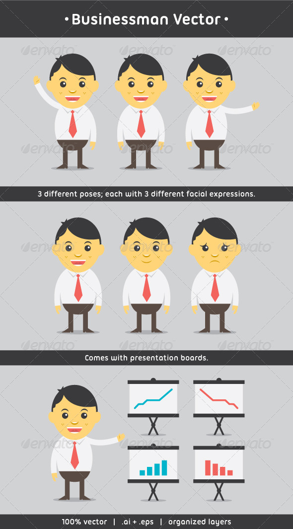 GraphicRiver Businessman 7664703 GraphicRiver Businessman 7664703