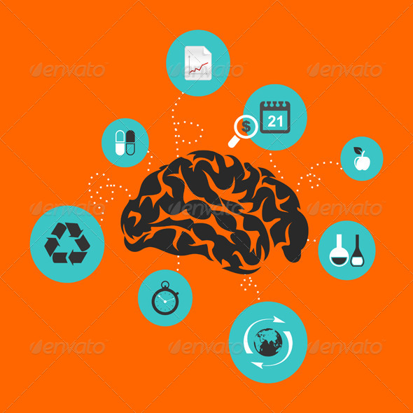 GraphicRiver Brain 7666980 GraphicRiver Brain 7666980