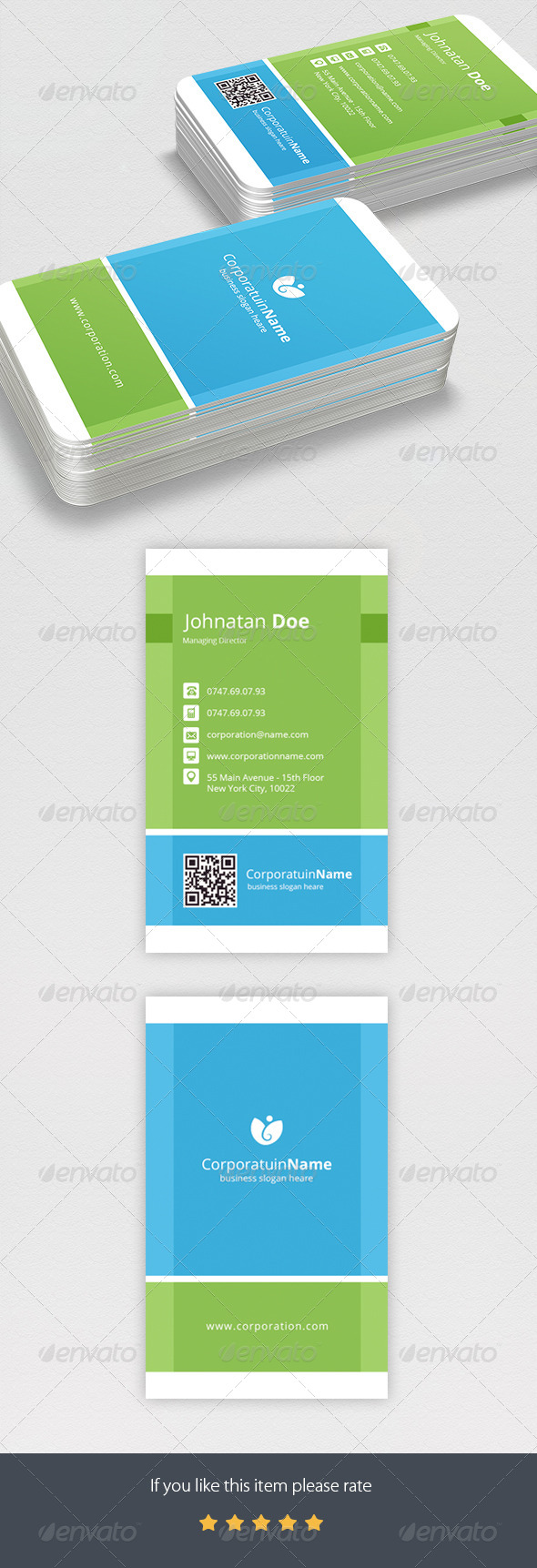 GraphicRiver Corporate Business Card 7668681 GraphicRiver Corporate Business Card 7668681