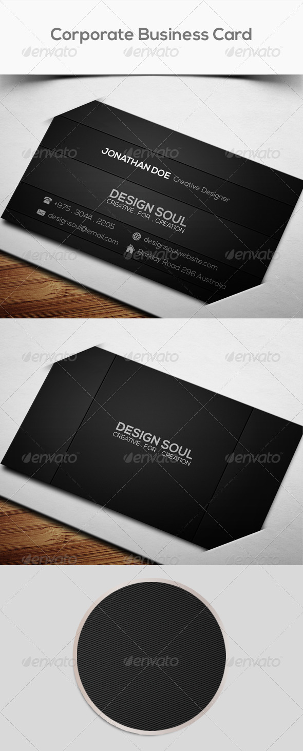 GraphicRiver Dark Corporate Business Card 7671262 GraphicRiver Dark Corporate Business Card 7671262