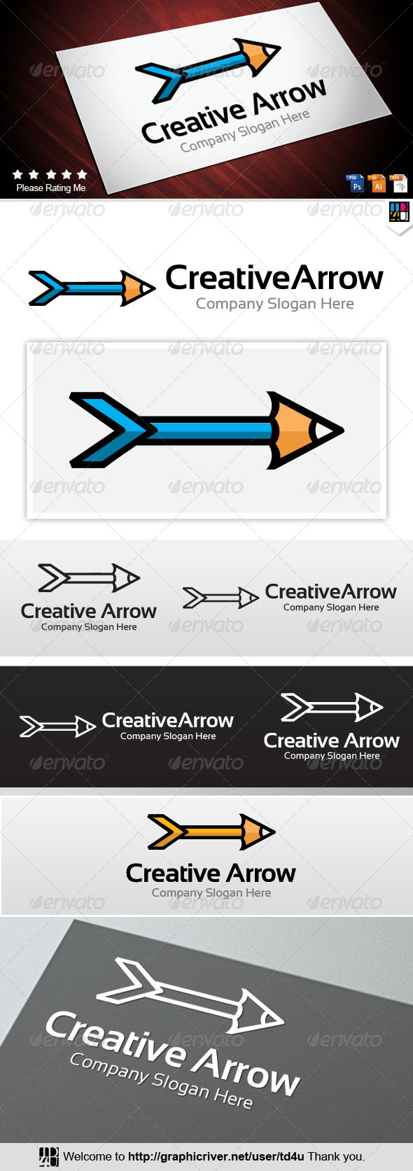 GraphicRiver Creative Arrow 7674207 GraphicRiver Creative Arrow 7674207