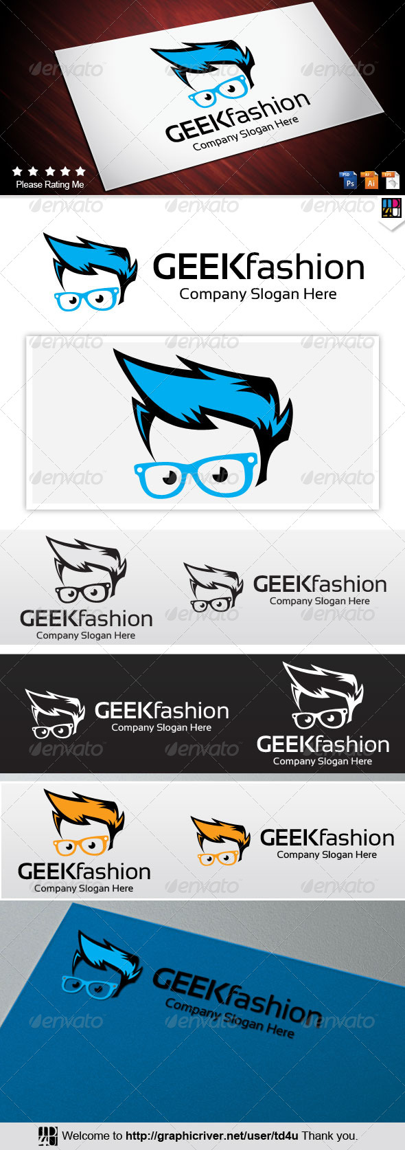 GraphicRiver Geek Fashion 7674804 GraphicRiver Geek Fashion 7674804