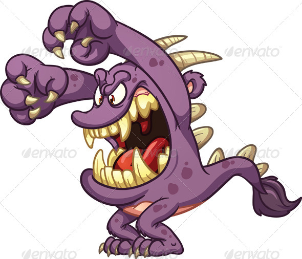 GraphicRiver Cartoon Monster 7676453 GraphicRiver Cartoon Monster 7676453