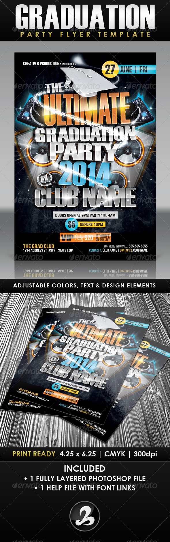 GraphicRiver Ultimate Graduation Party Template 7676562 GraphicRiver Ultimate Graduation Party Template 7676562