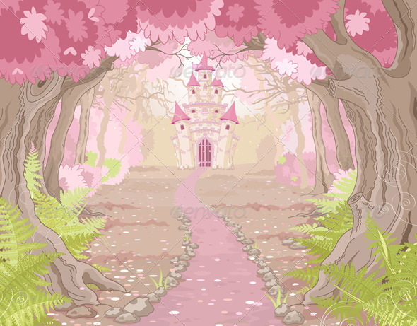 GraphicRiver Magic Castle Landscape 7679610 GraphicRiver Magic Castle Landscape 7679610