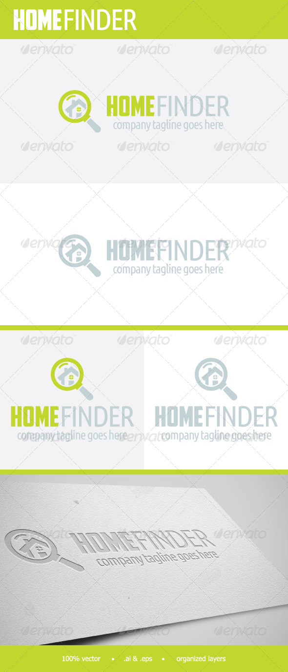 GraphicRiver HomeFinder Logo 7681661 GraphicRiver HomeFinder Logo 7681661