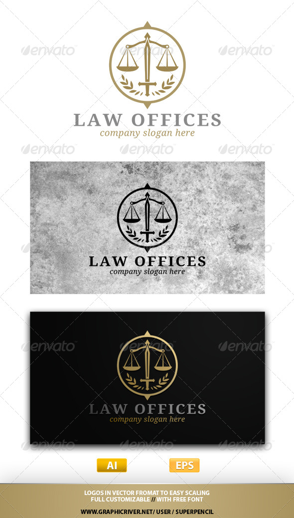 GraphicRiver Law Offices Logo 7681957 GraphicRiver Law Offices Logo 7681957