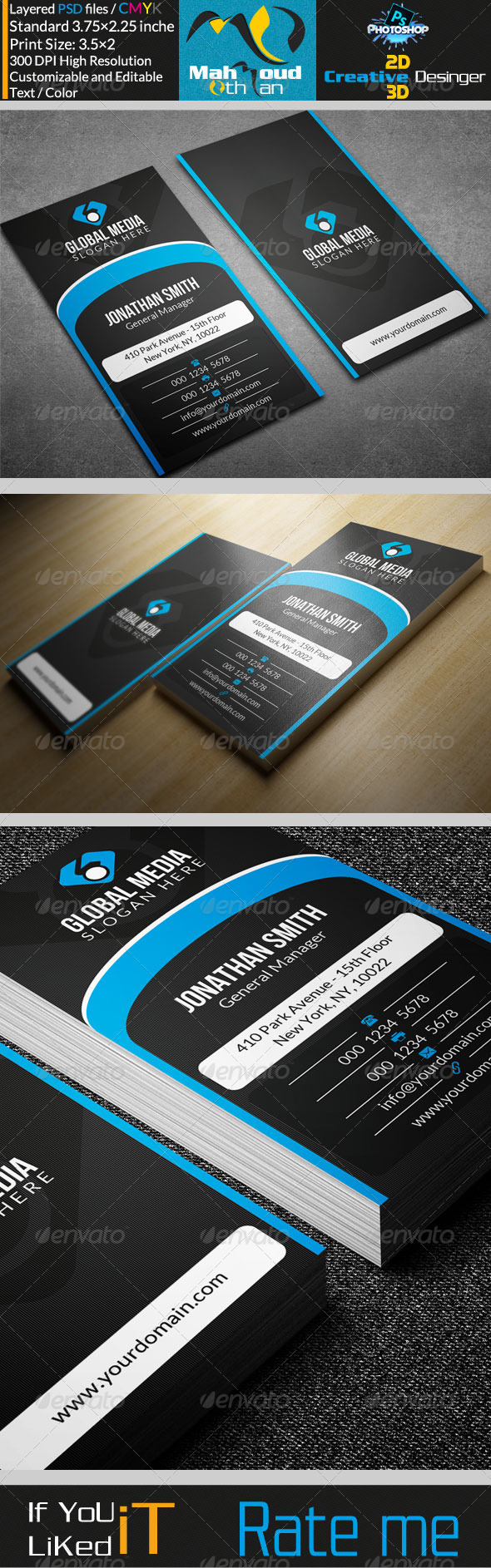 GraphicRiver Modern Business Card 25 7682356 GraphicRiver Modern Business Card 25 7682356