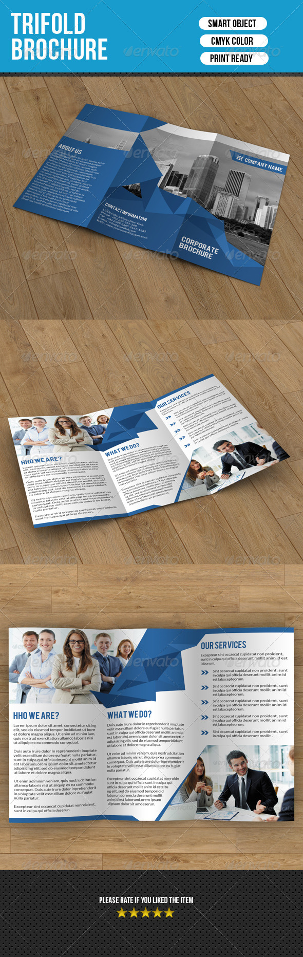 GraphicRiver Trifold Brochure-Business 7684853 GraphicRiver Trifold Brochure-Business 7684853