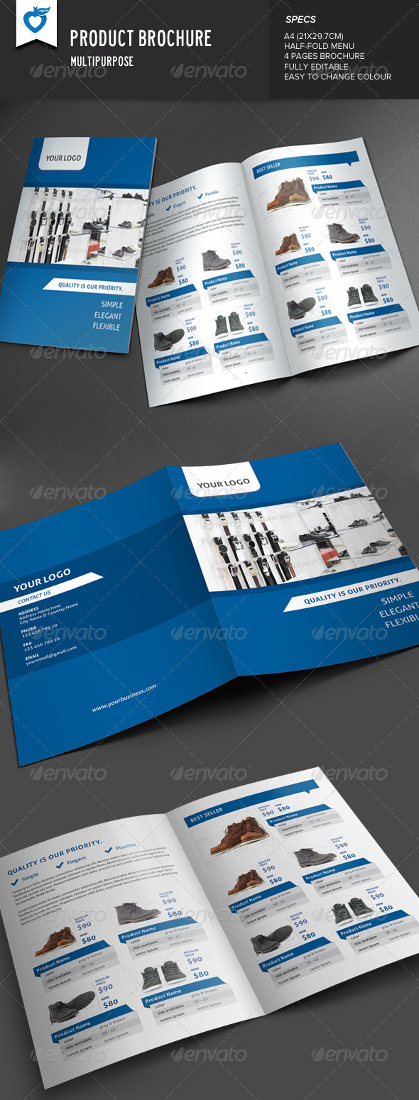 GraphicRiver Product Brochure 7685755 GraphicRiver Product Brochure 7685755