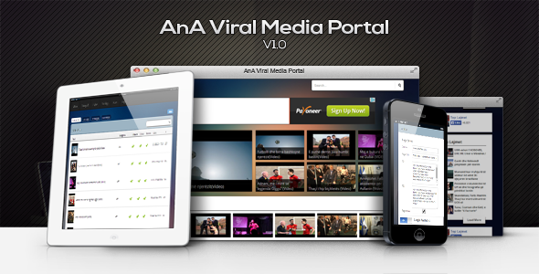 CodeCanyon AnA Viral Media 7658455 CodeCanyon AnA Viral Media 7658455