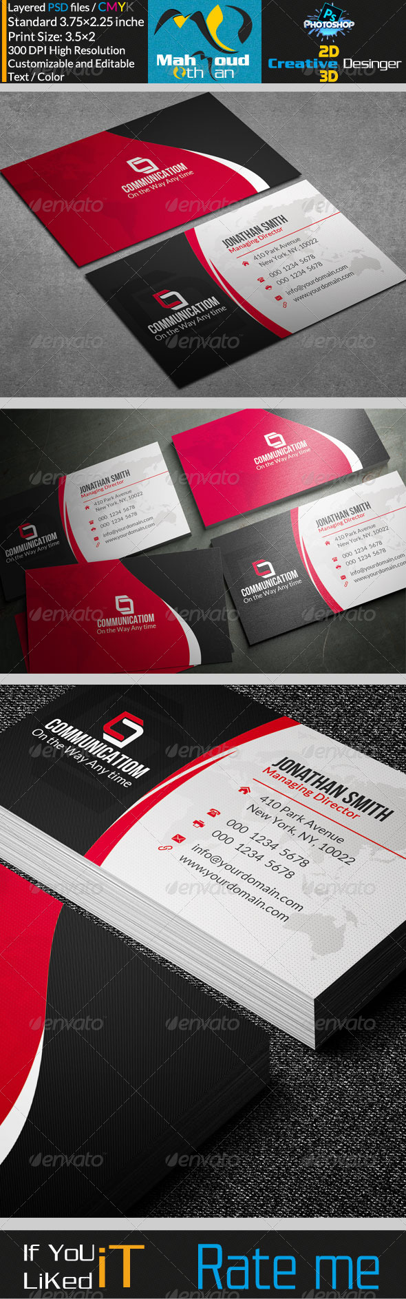 GraphicRiver Creative Corporate Business Card V26 7688005 GraphicRiver Creative Corporate Business Card V26 7688005