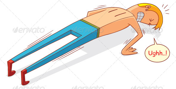GraphicRiver Hard Push Up 7691637 GraphicRiver Hard Push Up 7691637