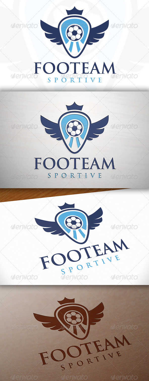GraphicRiver Football Team Crest Logo Template 7692561 GraphicRiver Football Team Crest Logo Template 7692561