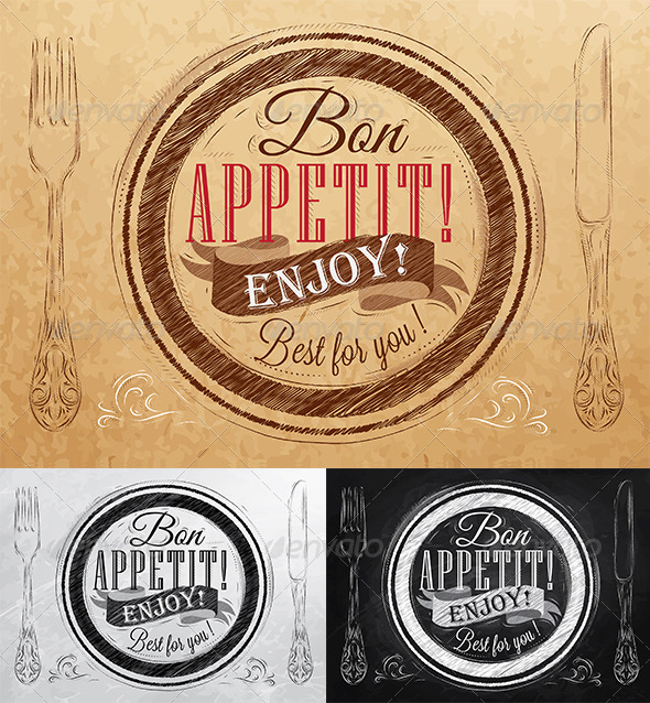 GraphicRiver Bon Appetit 7692597 GraphicRiver Bon Appetit 7692597