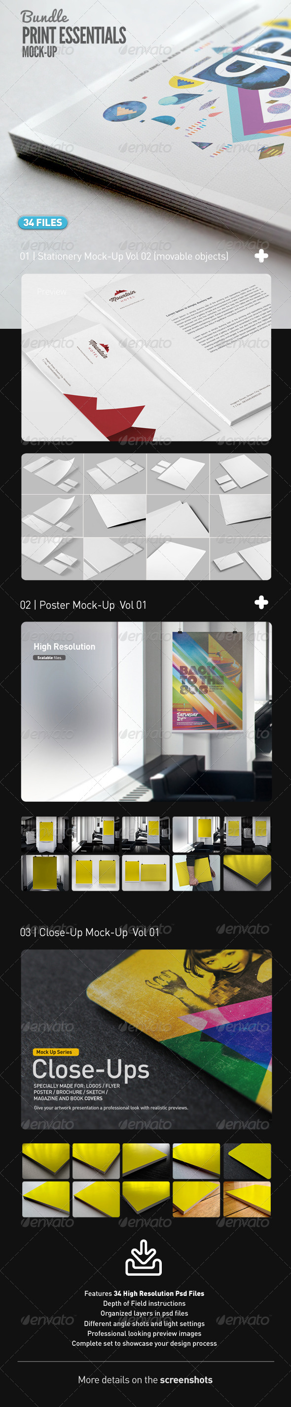 GraphicRiver Stationery Poster Close Up Mock-Up Bundle Vol 01 7695019 GraphicRiver Stationery Poster Close Up Mock-Up Bundle Vol 01 7695019