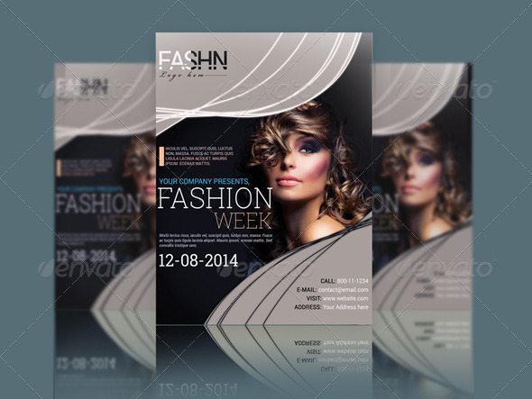 GraphicRiver Fashion Event Flyer 7675469 GraphicRiver Fashion Event Flyer 7675469