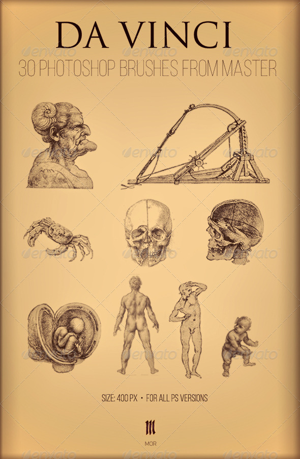 GraphicRiver Da Vinci Brushes 7700972 GraphicRiver Da Vinci Brushes 7700972