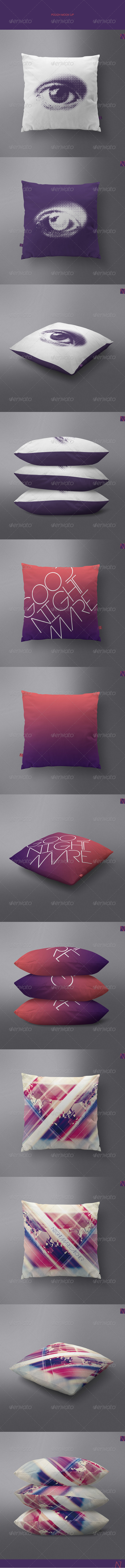 GraphicRiver Pillow Mock-up 7701316 GraphicRiver Pillow Mock-up 7701316