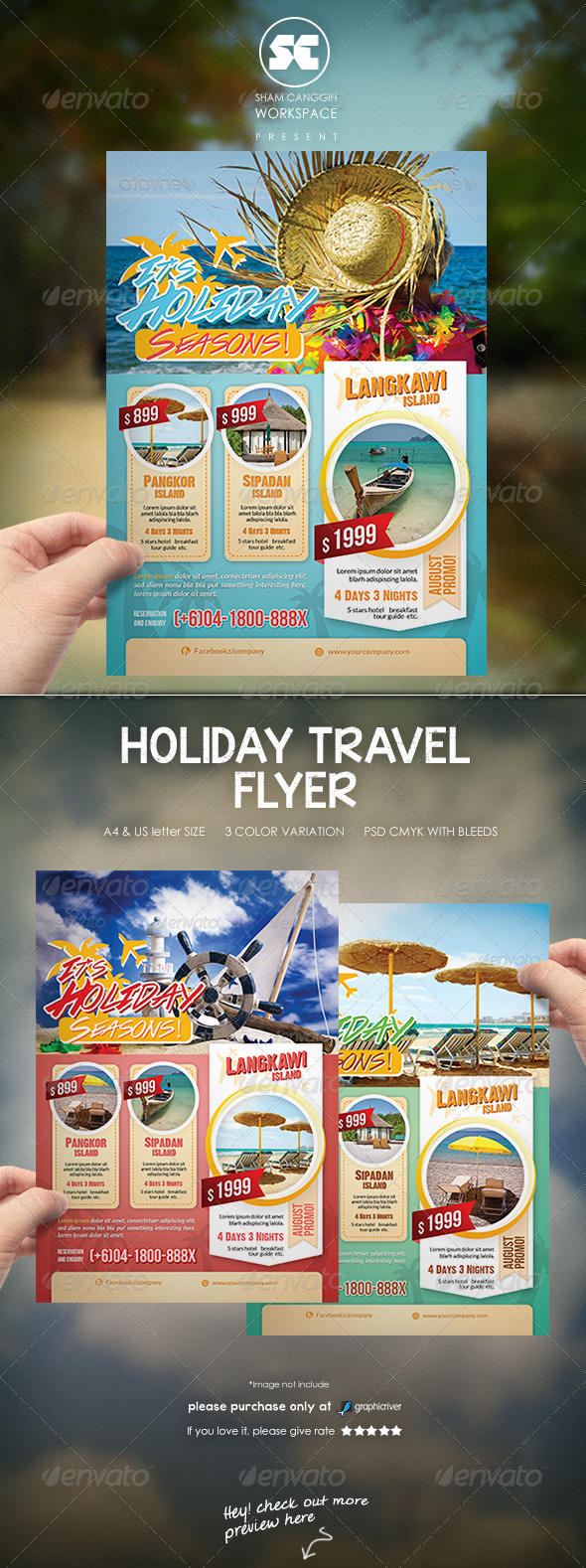 GraphicRiver Holiday Travel Flyer Magazine Ads 7701420 GraphicRiver Holiday Travel Flyer Magazine Ads 7701420