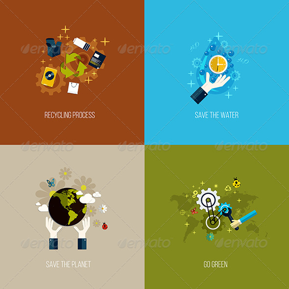 GraphicRiver Icons Concept- Flat Design 7661815 GraphicRiver Icons Concept- Flat Design 7661815