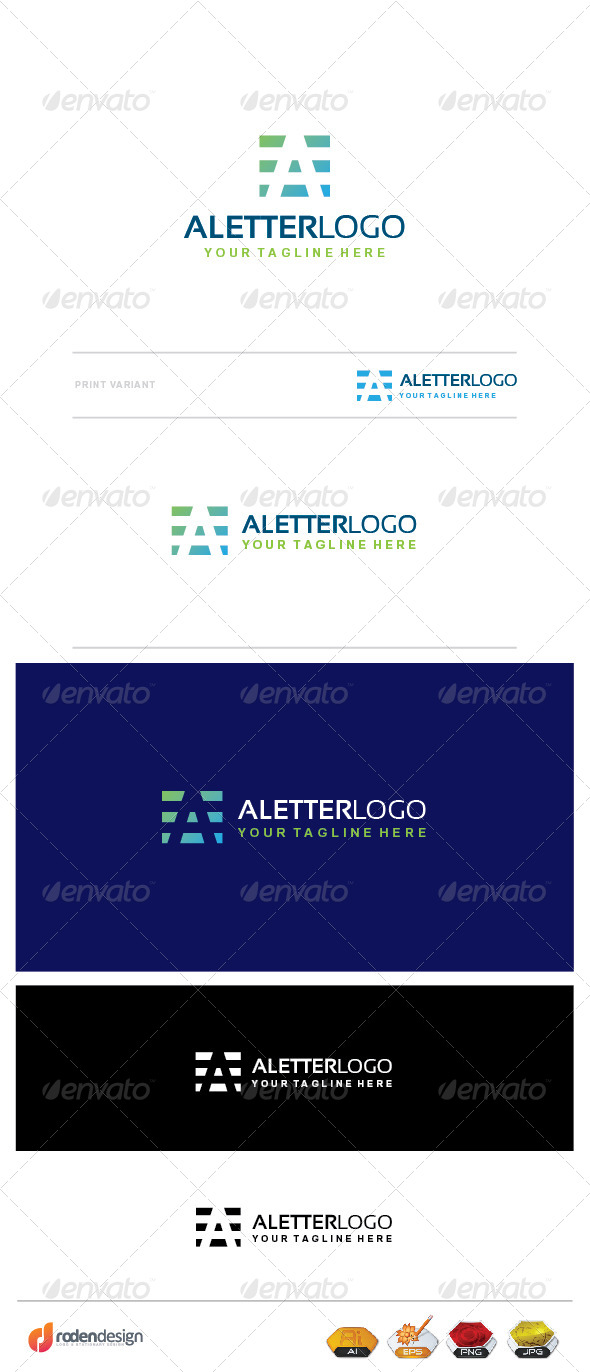 GraphicRiver A Letter Logo 7704373 GraphicRiver A Letter Logo 7704373