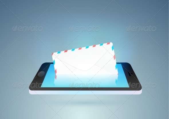 GraphicRiver Letter Out of Mobile Phone 7704587 GraphicRiver Letter Out of Mobile Phone 7704587