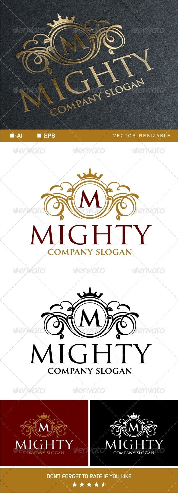 GraphicRiver Mighty Logo Template 7705052 GraphicRiver Mighty Logo Template 7705052