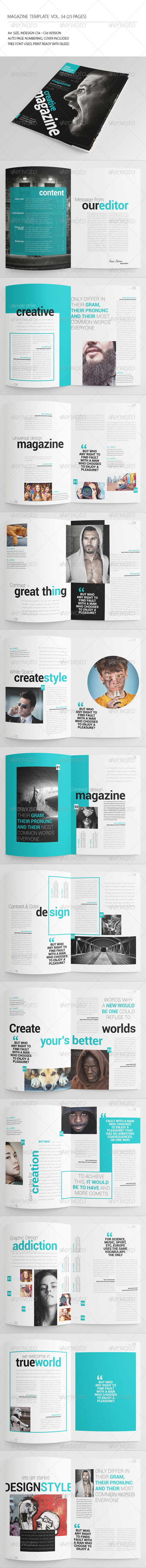 GraphicRiver 25 Pages Universal Magazine Vol54 7708580 GraphicRiver 25 Pages Universal Magazine Vol54 7708580