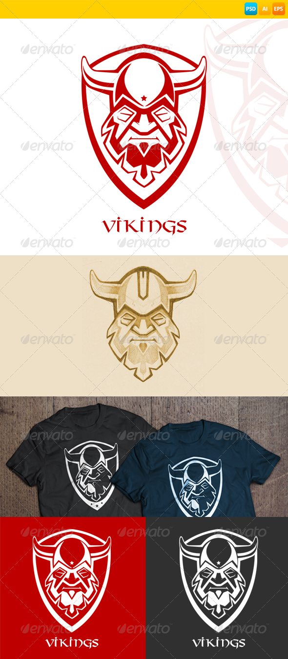 GraphicRiver Warrior Logo 7711916 GraphicRiver Warrior Logo 7711916