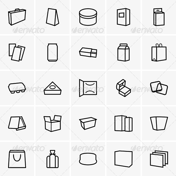 GraphicRiver Package Icons 7712784 GraphicRiver Package Icons 7712784