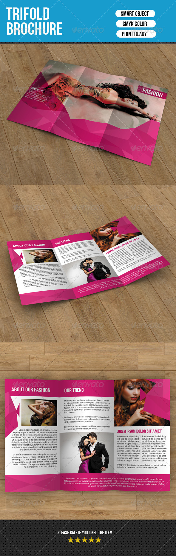 GraphicRiver Trifold Brochure-Fashion 7717147 GraphicRiver Trifold Brochure-Fashion 7717147