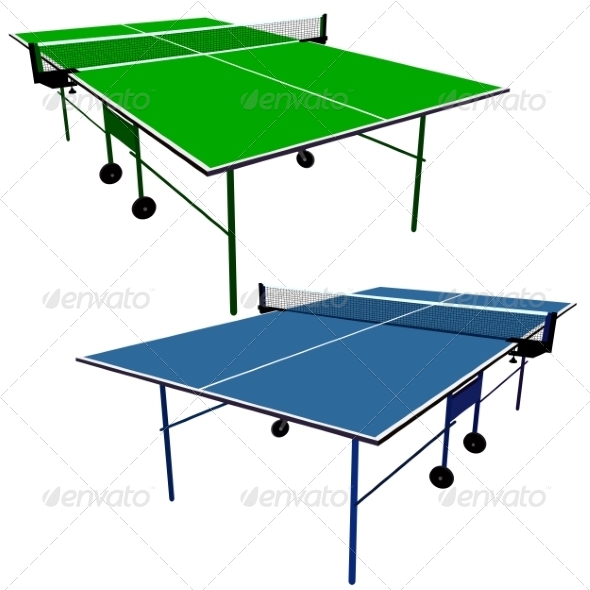 GraphicRiver Ping Pong Table Tennis Tables 7719810 GraphicRiver Ping Pong Table Tennis Tables 7719810