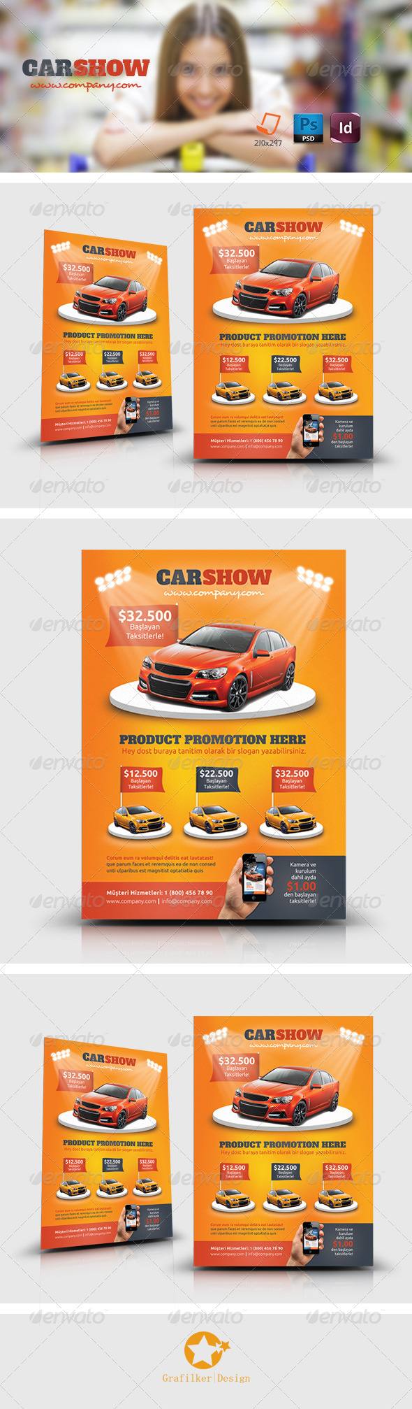 GraphicRiver Car Show Flyer Templates 7720203 GraphicRiver Car Show Flyer Templates 7720203
