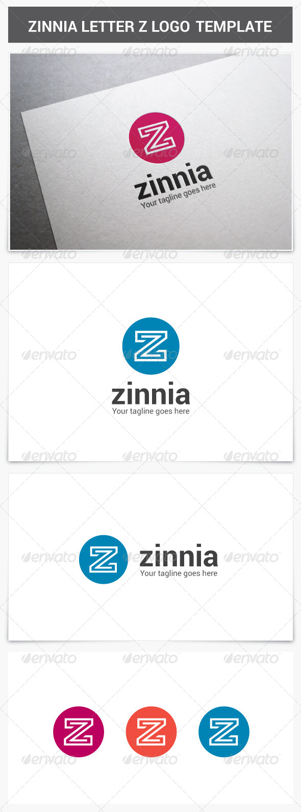 GraphicRiver Zinnia Letter Z Logo 7721187 GraphicRiver Zinnia Letter Z Logo 7721187
